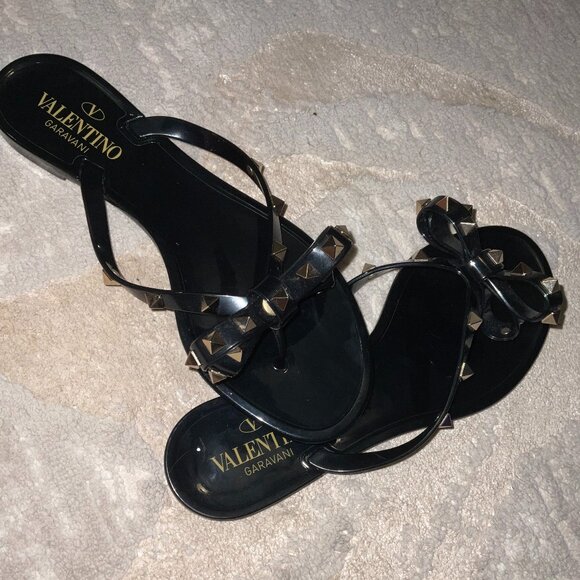 Valentino Rockstud Jelly Sandals women size 38
